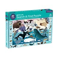 Puzzle hľadaj a nájdi – Arktický život (64 ks) - Puzzle