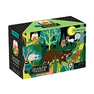 Glowing puzzle - In the forest (100 pcs) - Jigsaw Puzzle