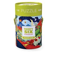 Puzzle Tube - 36 Dinosaurs (100 pcs) - Jigsaw Puzzle