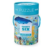 Puzzle tube - 36 Ocean Animals (100 pcs) - Jigsaw Puzzle