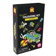 Neon Colouring Sets / Star of the Road - Colouring Book