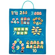 Lilliputiens - Textile Panel - Learning to Count - Pushchair Toy