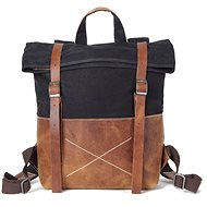 TopBags Henry Black Backpack - School Backpack