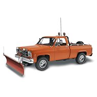 Plastic ModelKit Monogram Car 7222 - GMC® Pickup w/Snow Plow - Model Car