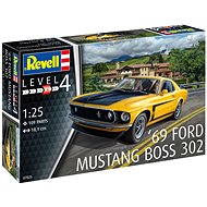 Plastic Modelkit Car 07025 - 1969 Boss 302 Mustang - Model Car