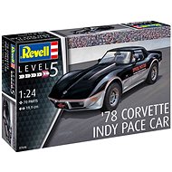 Plastic ModelKit Car 07646 - '78 Corvette Indy Pace Car - Plastic Model