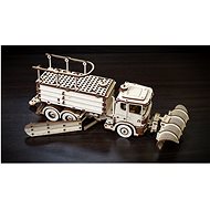 Ewa Eco-Wood-Art Snow Plow - 3D Puzzle