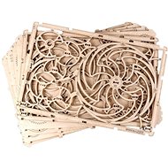Wooden City Kinetic Image - 3D Puzzle