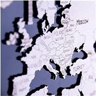 Wooden City World Map XL - 3D Puzzle