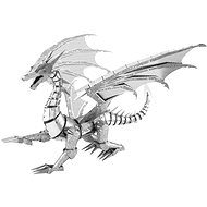 Metal Earth 3D puzzle Silver Dragon (ICONX) - 3D Puzzle