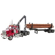 Metal Earth 3D puzzle Western Star 4900SB Log Truck with trailer (ICONX) - 3D Puzzle