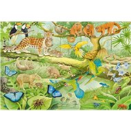 Schmidt Puzzle Animals in the Jungle 100 pieces - Jigsaw Puzzle