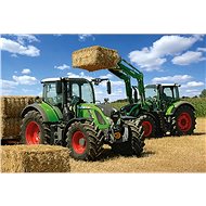 Schmidt Puzzle Tractors Fendt 724 Vario and Fendt 716 Vario 100 pieces - Jigsaw Puzzle