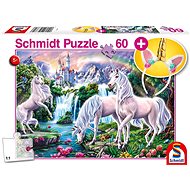 Schmidt Puzzle Unicorns 60 pieces + Gift (Headband) - Jigsaw Puzzle