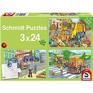 Schmidt Puzzle Cleaning Squad 3x24 pieces - Jigsaw Puzzle