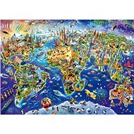 Schmidt Puzzle Discover the World of 1000 pieces - Jigsaw Puzzle