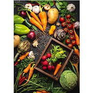 Schmidt Puzzle Healthy vegetables 1000 pieces - Jigsaw Puzzle