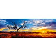 Schmidt Panoramic Puzzle Oak Tree at Sunset 1000 pieces - Jigsaw Puzzle