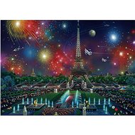 Schmidt Puzzle Fireworks over the Eiffel Tower 1000 pieces - Jigsaw Puzzle