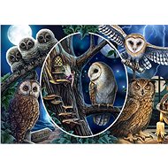 Schmidt Puzzle Mysterious Owls 1000 pieces - Jigsaw Puzzle