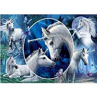 Schmidt Puzzle Beautiful unicorns 1000 pieces - Jigsaw Puzzle