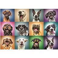 Trefl Puzzle Happy Dog Portraits  1000 pieces - Jigsaw Puzzle