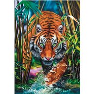 Trefl Puzzle Creeping tiger 1000 pieces - Jigsaw Puzzle