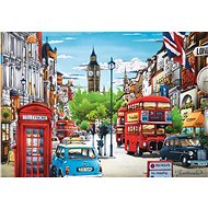 Trefl Puzzle London Street 1000 pieces - Jigsaw Puzzle