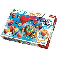 Hit Crazy Shapes Puzzle Colourful Balloons 600 pieces - Jigsaw Puzzle