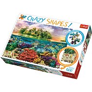 Hit Crazy Shapes Puzzle Tropical Island 600 pieces - Jigsaw Puzzle
