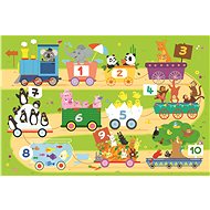 Trefl Puzzle Counting with a MAXI Train 15 pieces - Jigsaw Puzzle