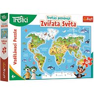 Puzzle Treflíci Get to Know the Animals of the World in 48 pieces - Jigsaw Puzzle