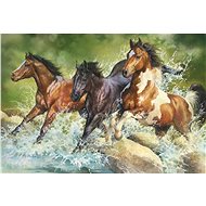 Trefl Puzzle Three Wild Horses 1500 pieces - Jigsaw Puzzle