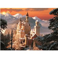 Trefl Puzzle Neuschwanstein in Winter 3000 pieces - Jigsaw Puzzle
