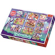 Trefl Puzzle Enchantimals 10v1 - Jigsaw Puzzle