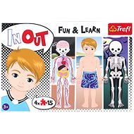 Trefl Puzzle Human Body 4x15 pieces - Jigsaw Puzzle