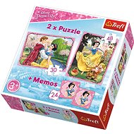 Hit Puzzle Disney Snow White 30 + 48 pieces + Memory Game - Jigsaw Puzzle