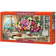 Castorland Puzzle Summer Bouquet with a Cup of Tea 4000 pieces - Jigsaw Puzzle