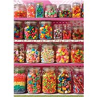 Cobble Hill Puzzle Shelf with Sweets  500 pieces - Jigsaw Puzzle