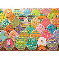 Cobble Hill Puzzle Easter gingerbread eggs 1000 pieces - Jigsaw Puzzle