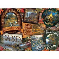 Cobble Hill Puzzle Chat labels 1000 pieces - Jigsaw Puzzle