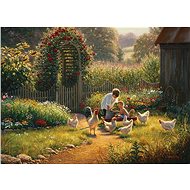 Cobble Hill Puzzle Feeding Time 1000 pieces - Jigsaw Puzzle