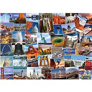 Eurographics Puzzle Globetrotter - USA 1000 pieces - Jigsaw Puzzle