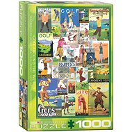 Eurographics Puzzle World Golf 1000 pieces - Jigsaw Puzzle