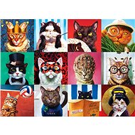 Eurographics Puzzle Funny Cats 1000 pieces - Jigsaw Puzzle