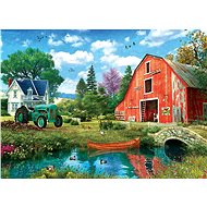 Eurographics Puzzle Red barn 1000 pieces - Jigsaw Puzzle