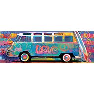 Eurographics Panoramic puzzle Colored Volkswagen 1000 pieces - Jigsaw Puzzle