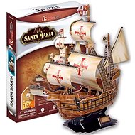 Cubicfun 3D puzzle Ship Santa Maria 113 pieces - 3D Puzzle