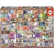 Educa Puzzle World  Banknotes  1000 pieces - Jigsaw Puzzle