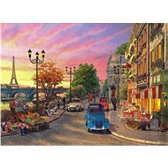 Anatolian Puzzle Sunset over the Seine 1000 pieces - Jigsaw Puzzle